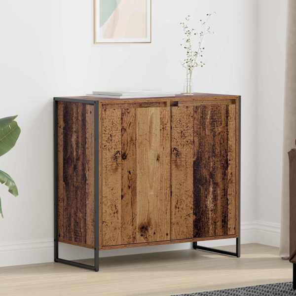 Kõrvalkapp Vana puit 79 × 36 × 75 cm Tehispuit