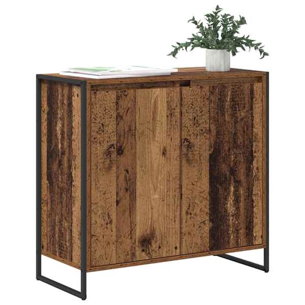 Kõrvalkapp Vana puit 79 × 36 × 75 cm Tehispuit