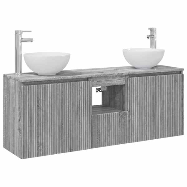 Vannitoa kapikomplekt 3 tk Hall Sonoma 129 × 35 × 80 cm