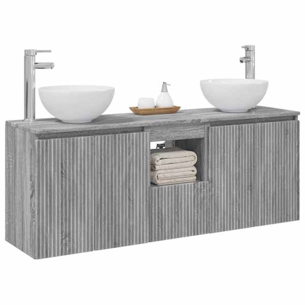 Vannitoa kapikomplekt 3 tk Hall Sonoma 129 × 41 × 80 cm