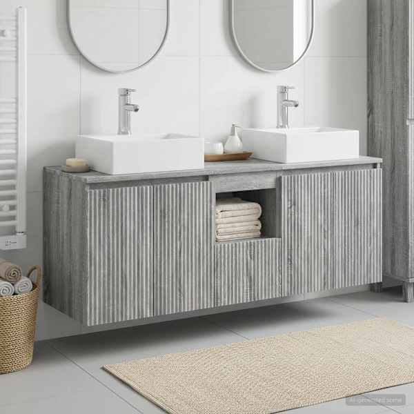 Vannitoa kapikomplekt 3 tk Hall Sonoma 129 × 41 × 79.5 cm