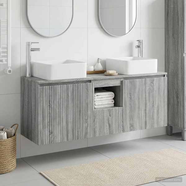Vannitoa kapikomplekt 3 tk Hall Sonoma 135 × 35 × 80 cm
