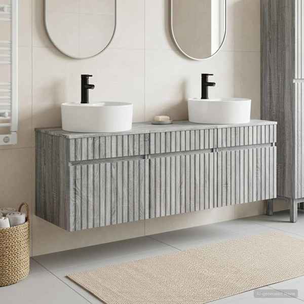 Vannitoa kapikomplekt 3 tk Hall Sonoma 49 × 44,5 × 65 cm