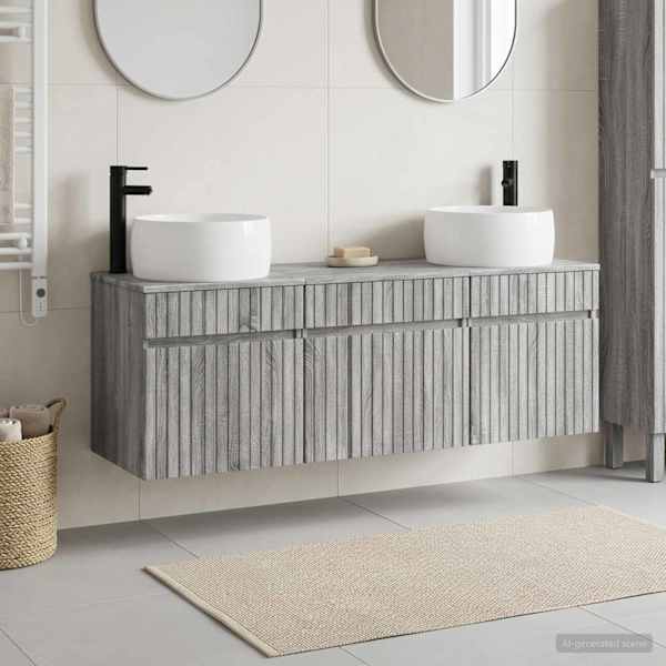 Vannitoa kapikomplekt 3 tk Hall Sonoma 49 × 44,5 × 66 cm