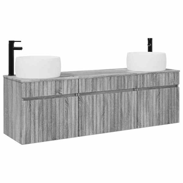 Vannitoa kapikomplekt 3 tk Hall Sonoma 49 × 44,5 × 66 cm
