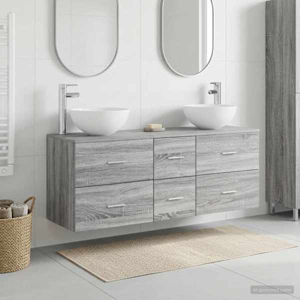 Vannitoa kapikomplekt 3 tk Hall Sonoma 49,5 × 41 × 64,5 cm