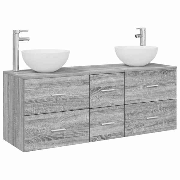 Vannitoa kapikomplekt 3 tk Hall Sonoma 49,5 × 41 × 64,5 cm