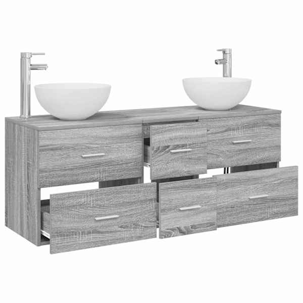 Vannitoa kapikomplekt 3 tk Hall Sonoma 49,5 × 41 × 64,5 cm