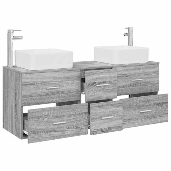 Vannitoa kapikomplekt 3 tk Hall Sonoma 49,5 × 41 × 63 cm
