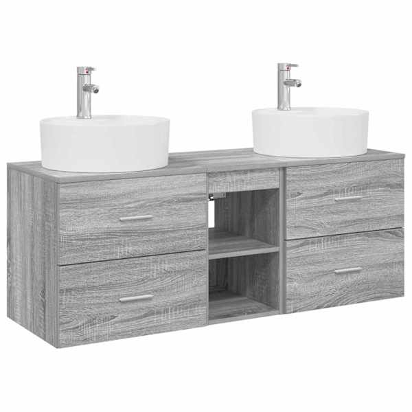 Vannitoa kapikomplekt 3 tk Hall Sonoma 129 × 44.5 × 82 cm