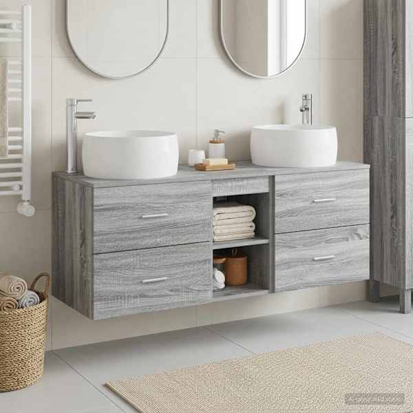 Vannitoa mööbleset 3 tk Hall Sonoma 49,5 × 44,5 × 66 cm