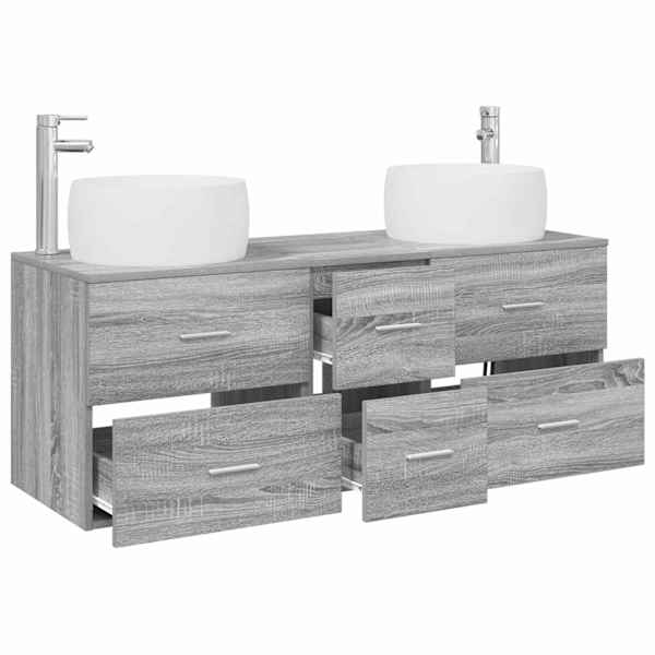 Vannitoa mööbleset 3 tk Hall Sonoma 49,5 × 44,5 × 66 cm
