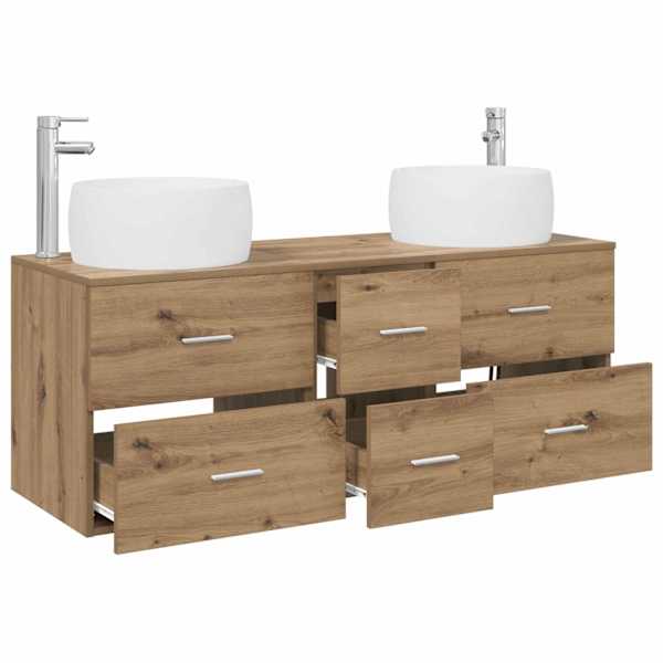 Vannitoa mööbleset 3 tk Artisan tamm 49,5 × 44,5 × 66 cm