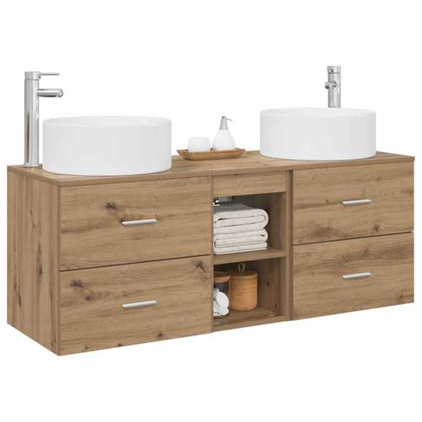 Vannitoa mööbleset 3 tk Artisan tamm 49,5 × 44,5 × 65,5 cm
