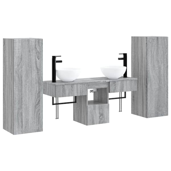 Vannitoa mööbleset 5 tk Hall Sonoma 33 × 34,5 × 100 cm