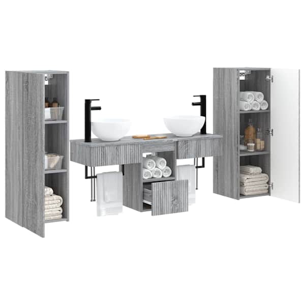 Vannitoa mööbleset 5 tk Hall Sonoma 33 × 34,5 × 100 cm