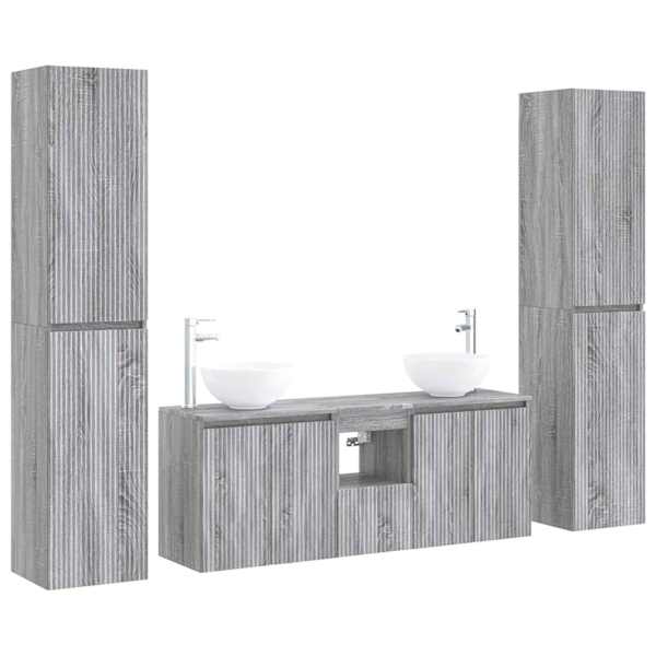 Vannitoa kapikomplekt 5 tk Hall Sonoma 129 × 35 × 80 cm