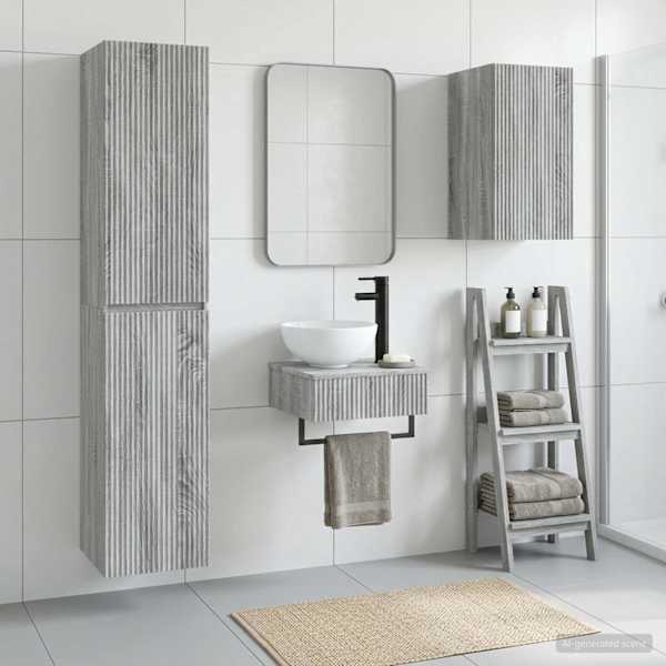 Vannitoa mööbleset 3 tk Hall Sonoma 33 × 34,5 × 160 cm