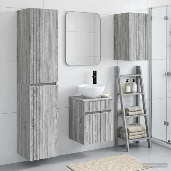 Vannitoa mööbleset 3 tk Hall Sonoma 33 × 34,5 × 160 cm