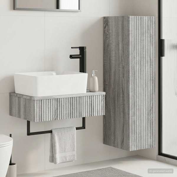 Vannitoa mööbleset 2 tk Hall Sonoma 33 × 34,5 × 100 cm