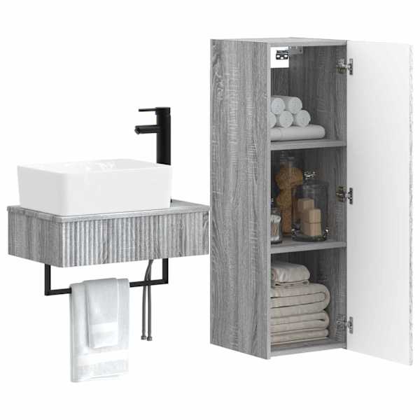 Vannitoa mööbleset 2 tk Hall Sonoma 33 × 34,5 × 100 cm