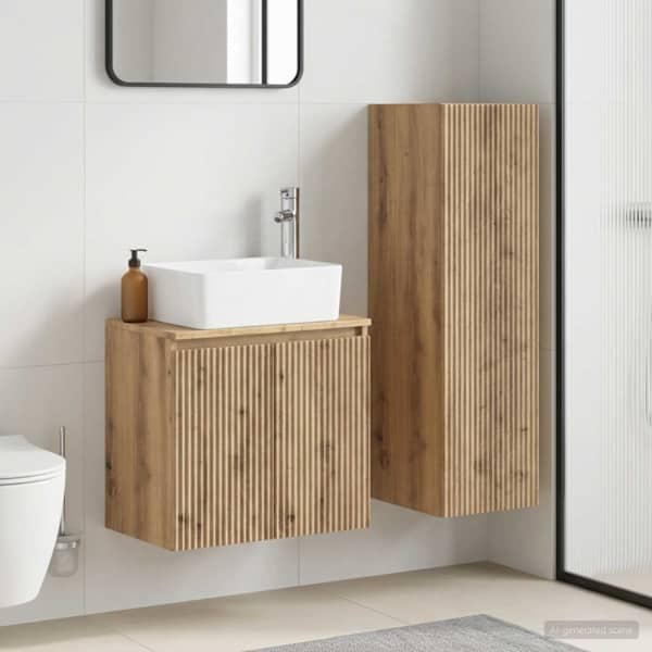 Vannitoa mööbleset 2 tk Artisan tamm 33 × 34,5 × 100 cm