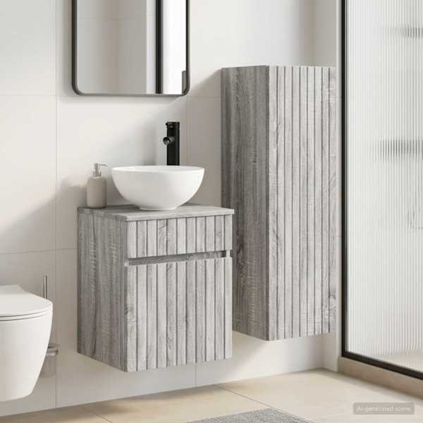 Vannitoa mööbleset 2 tk Hall Sonoma 33 × 34,5 × 100 cm