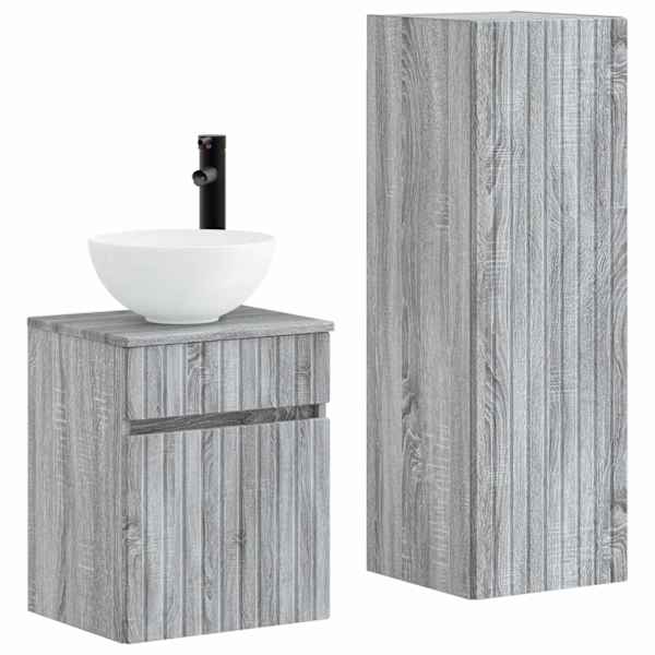 Vannitoa mööbleset 2 tk Hall Sonoma 33 × 34,5 × 100 cm