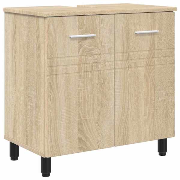 Vannitoa peegelkapid Sonoma tamm 60 × 35 × 60 cm Tehispuit