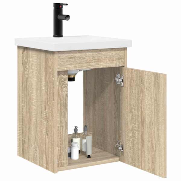 Vannitoa vanityüksus segistiga Sonoma tamm 42 × 40 × 74,5 cm