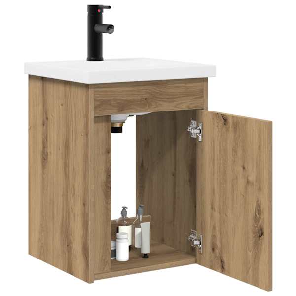 Vannitoa vanityüksus segistiga Artisan tamm 42 × 40 × 74,5 cm