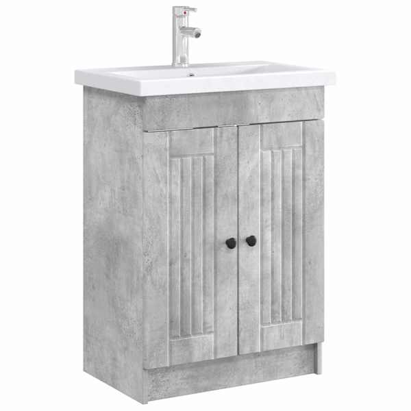 Vannitoa all oleva kraani kapp Betoonhall 56 × 37,5 × 81 cm