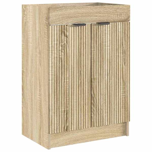 Vannitoa all oleva kraani kapp Sonoma tamm 56 × 37,5 × 81 cm