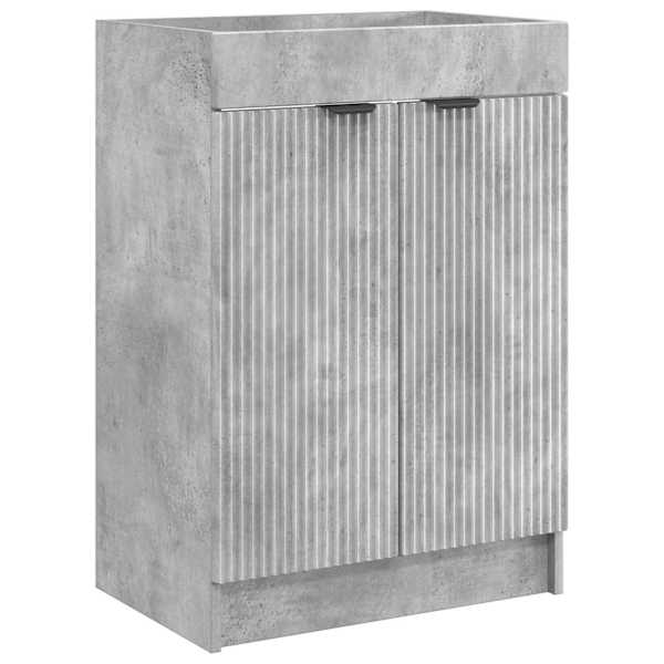 Vannitoa all oleva kraani kapp Betoonhall 56 × 37,5 × 81 cm