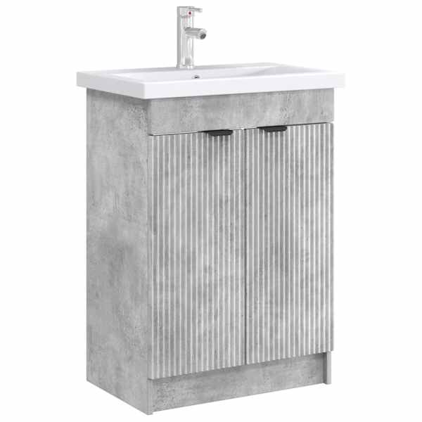 Vannitoa all oleva kraani kapp Betoonhall 56 × 37,5 × 81 cm