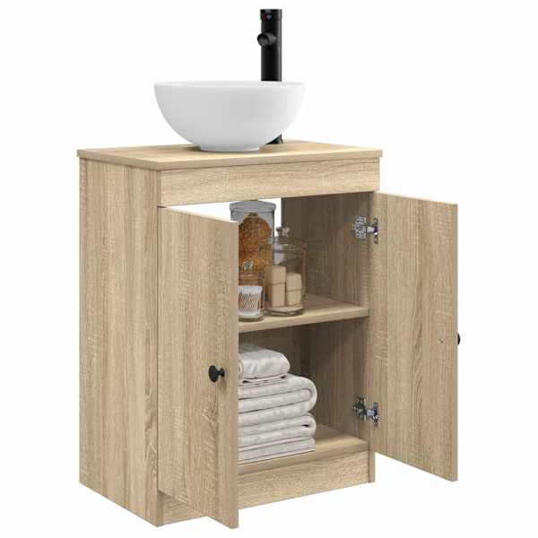 Vannitoa kraanikauss Sonoma tamm 54 × 35 × 83 cm Tehispuit