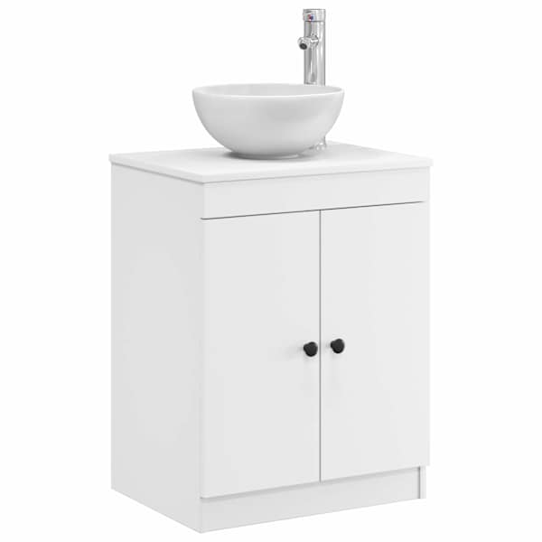 Vannitoa kapp Valge 54 × 41 × 70 cm Tehispuit