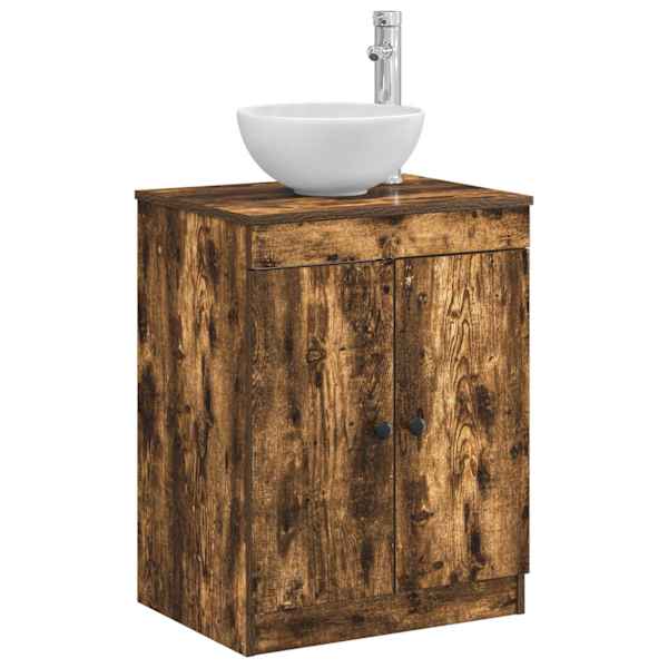 Vannitoa kapp Suitsutatud tamm 54 × 41 × 70 cm Tehispuit