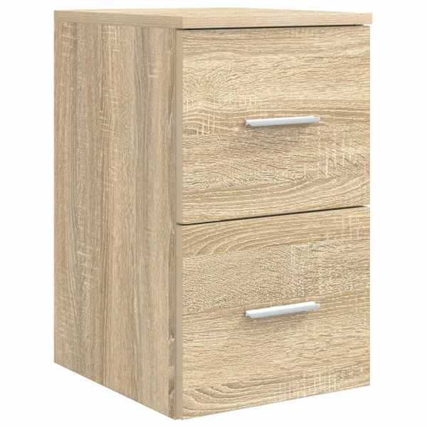 Vannitoakapp Vahepealne Sonoma tamm 30 × 35 × 50 cm Tehispuit