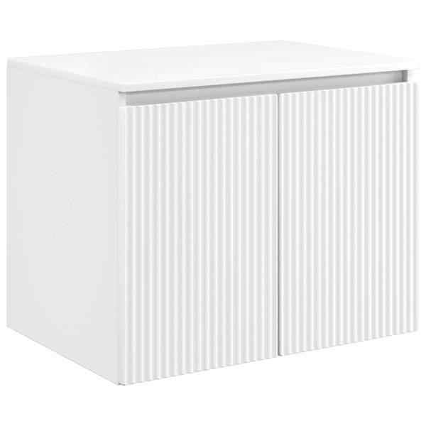 Seinale kinnitatav vannitoikapp Valge 62,5 × 44,5 × 50 cm