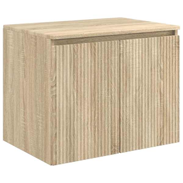 Seinale kinnitatav vannitoikapp Sonoma tamm 62,5 × 44,5 × 50 cm