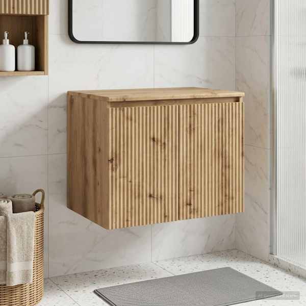 Seinale kinnitatav vannitoikapp Artisan tamm