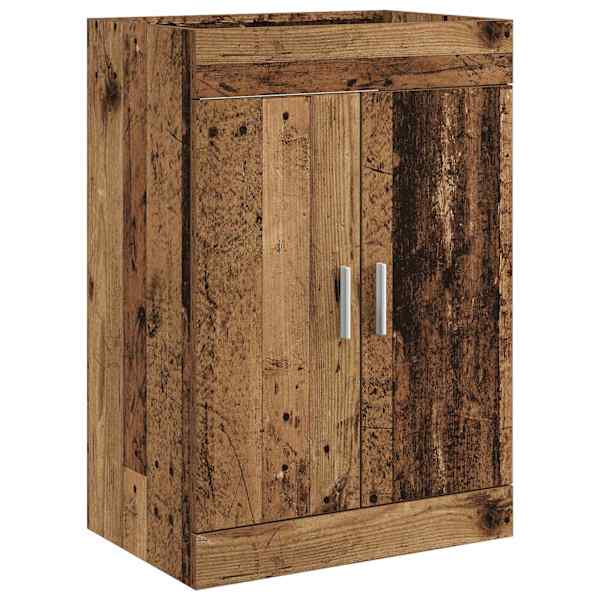 Vannitoa all oleva kraani kapp Vana puit 56 × 37,5 × 81 cm
