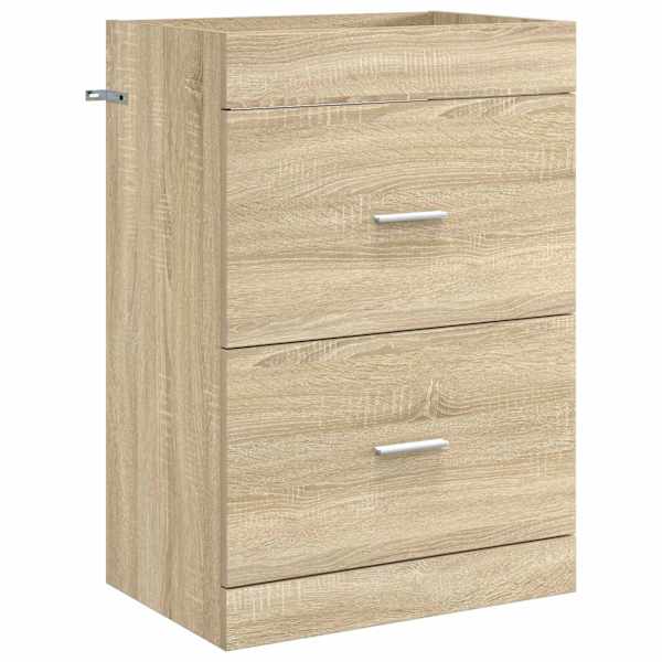 Vannitoa all oleva kraani kapp Sonoma tamm 56 × 37,5 × 81 cm
