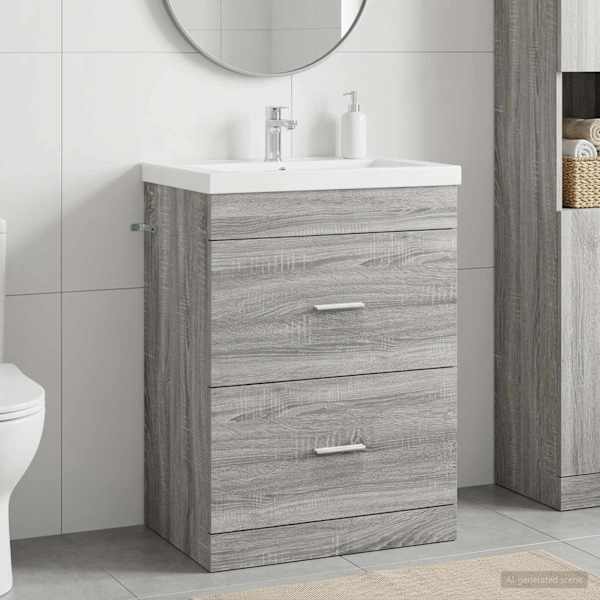 Vannitoa all oleva kraani kapp Hall Sonoma 56 × 37,5 × 81 cm