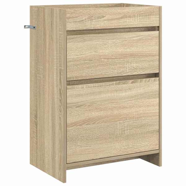Vannitoa all oleva kraani kapp Sonoma tamm 56 × 37,5 × 81 cm
