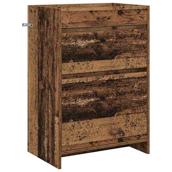 Vannitoa all oleva kraani kapp Vana puit 56 × 37,5 × 81 cm