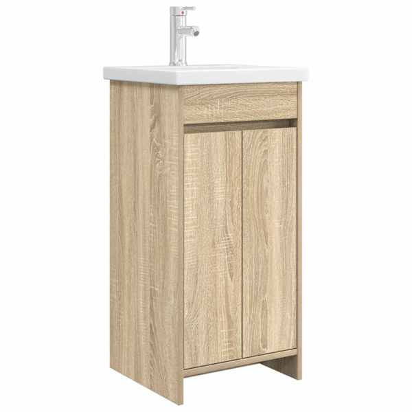 Vannitoa kraanikauss Sonoma tamm 42 × 40 × 84,5 cm Tehispuit