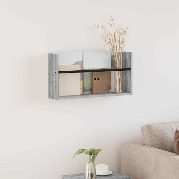 Ajakirja riiul riiuliga Hall Sonoma 60 × 12 × 30 cm Tehispuit