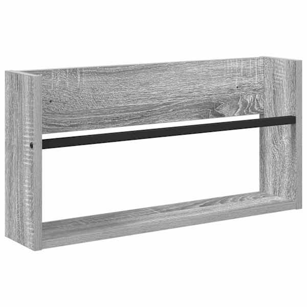 Ajakirja riiul riiuliga Hall Sonoma 60 × 12 × 30 cm Tehispuit